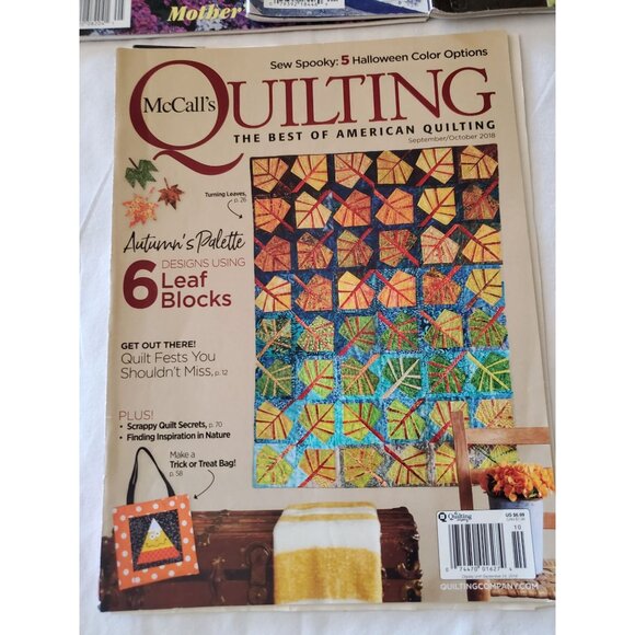 9 McCalls Quilting Magazines Lot 20012002 2003 2008 2010 2011 2015 2018 Issues - Picture 2 of 13